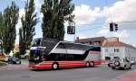 SETRA 431 DT von WECHSELBERGER Reisen / �sterreich im Juli 2013 in Krems unterwegs.