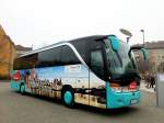 SETRA 415 HD von KASTLER Busreisen / �sterreich am 16.1.2014 in Wien gesehen.