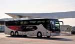 SETRA 416 GT-HD von LK-Tours/Frankreich am 20.7.2013 in Krems gesehen.