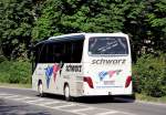 SETRA 415 HD von SCHWARZ Reisen/�sterreich,Krems,Juli 2013.