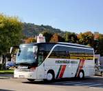 SETRA 411 HD von RATZENB�CK Reisen / �sterreich im September 2013 in Krems unterwegs.