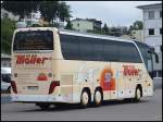 Setra 415 HDH von M�ller Reisedienst aus Deutschland im Stadthafen Sassnitz.