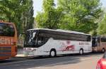 SETRA 415 GT-HD von G�TTEL Reisen Ende April 2014 in Leipzig beim Zoo gesehen.