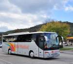 SETRA 415 GT- HD von P�LZL Reisen/�sterreich im Herbst 2013 in Krems.