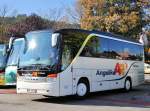 Setra 411 HD von Angelika Reisen / �sterreich im Herbst 2013 in Krems.