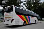 Setra 415 HD von Tyrol Tour/�sterreich im Herbst 2013 in Krems.