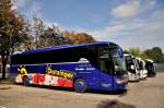 Setra 415 GT-HD von Datzinger Busreisen aus Nieder�sterreich am 1.August 2014 in Krems gesehen.