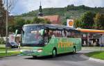Setra 415 GT-HD von Felber Reisen aus �sterreich am 29.August 2014 in Krems gesehen.