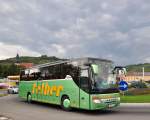 Setra 415 GT-HD von Felber Reisen aus �sterreich am 29.August 2014 in Krems gesehen.