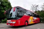 Setra 416 GT-HD von Nagl Reisen aus der BRD am 30.8.2014 in Krems gesehen.
