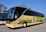 Setra 417 HDH von Christophorus Reisen aus �sterreich am 5.9.2014 in Krems gesehen.