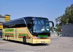 Setra 417 HDH von Christophorus Reisen aus �sterreich am 5.9.2014 in Krems gesehen.