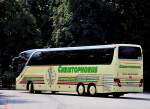 Setra 417 HDH von Christophorus Reisen aus �sterreich am 5.9.2014 in Krems gesehen.