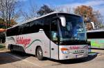 Setra 416 GT-HD von Schlager Reisen aus �sterreich am 18.9.2014 in Krems gesehen.