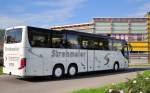 Setra 416 GT-HD von Strohmeier Reisen aus �sterreich am 18.9.2014 in Krems gesehen.