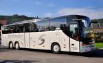 Setra 416 GT-HD von Strohmeier Reisen aus �sterreich am 18.9.2014 in Krems gesehen.