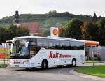 Setra 415 GT-HD von k&k Busreisen aus �sterreichz am 20.9.2014 in Krems unterwegs.