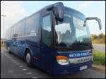 Setra 415 GT von Becker-Strelitz Reisen aus Deutschland bei der Rastst�tte Fuchsberg.