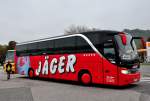 Setra 415 HD von J�ger Reisen aus �sterreich am 11.10.2014 in Krems.