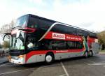 Setra 431 DT von Blaguss Reisen aus Wien am 21.10.2014 in Krems.