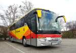 Setra 415 GT-HD von Fortuna Reisen aus �sterreich am 16.11.2014 in Krems.