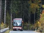 Setra 416 GT-HD von Weimar-Tour aus Deutschland in der N�he von St�tzerbach.