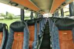 Innenraum des Setra S 416 HDH der '100 Jahre Otto Kässbohrer Edition' von Perseus-Reisen aus Neumarkt-St.
