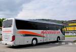 Setra 415 GT-HD von Mayerhofer Reisen aus Nieder�sterreich am 2.5.2015 in Krems.