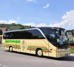 Setra 415 HD von Christophorus Reisen aus �sterreich im Mai 2015 in Krems.