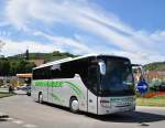 Setra 415 GT-HD von Bernhuber Reisen aus Nieder�sterreich im Juni 2015 in Krems unterwegs.