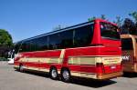Setra 416 HDH von Vogels Reisen aus der BRD im Juni 2015 in Krems.