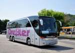Setra 415 HDH von Dre�ler Reisen aus der BRD im Juni 2015 in Krems.
