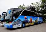 Setra 417 HDH von Albus aus �sterreich im Juni 2015 in Krems.