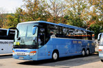 Setra 416 GT-HD von Wollschl�ger Reisen aus der BRD in Krems.
