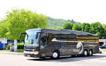 Setra 416 GT-HD von der Fahrwelt R�DEL aus der BRD in Krems gesehen.