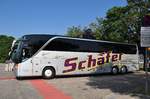 Setra 417 HDH von Sch�fer Reisen aus der BRD in Krems gesehen.