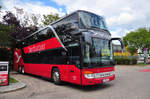 Setra 431 DT von Herburger Reisen aus �sterreich in Krems gesehen.
