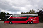 Setra 431 DT von Herburger Reisen aus �sterreich in Krems gesehen.
