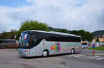 Setra 415 GT-HD von Rauriser Reisen Hans Pl�ssnig in Krems gesehen.
