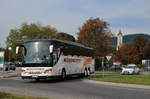 Setra 417 GT-HD von M�seneder Reisen aus �sterreich in Krems gesehen.