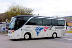Setra 411 HD von Schwarz Reisen aus �sterreich in Krems.