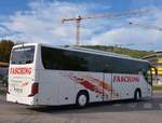 Setra 400er-Serie von Fasching Reisen aus �sterreich 10/2017 in Krems.