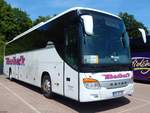 Setra 416 GT-HD von Ebenbeck aus Deutschland im Stadthafen Sassnitz.