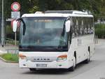 Setra 415 GT von Regionalbus Rostock in Waren.