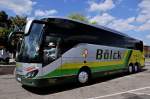 Der neue SETRA 516 HD von B�LCK Reisen aus der BRD am 20.7.2013 in Krems an der Donau.