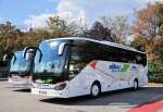 SETRA 515 HD von ALBUS-SALZKRAFT aus �sterreich im August 2013 in Krems an der Donau.