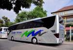 Setra 515 HD von Zw�lfer Reisen aus Nieder�sterreich am 27.7.2014 in Krems.