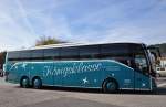 Setra 516 HD von Sch�rnig Reisen aus der BRD am 24.9.2014 in Krems.