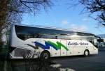 Setra 515 HD von Zw�lfer Reisen aus Nieder�sterreich am 9.12.2014 in Krems.