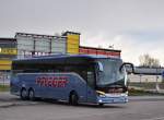Setra 516 HD von Pfleger Reisen aus Nieder�sterreich am 6.4.2015 in Krems.